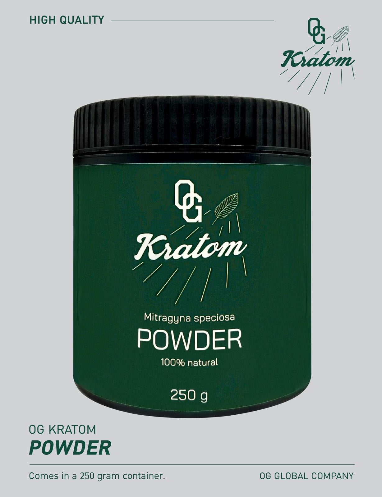 OG Kratom High Quality Powder 250g